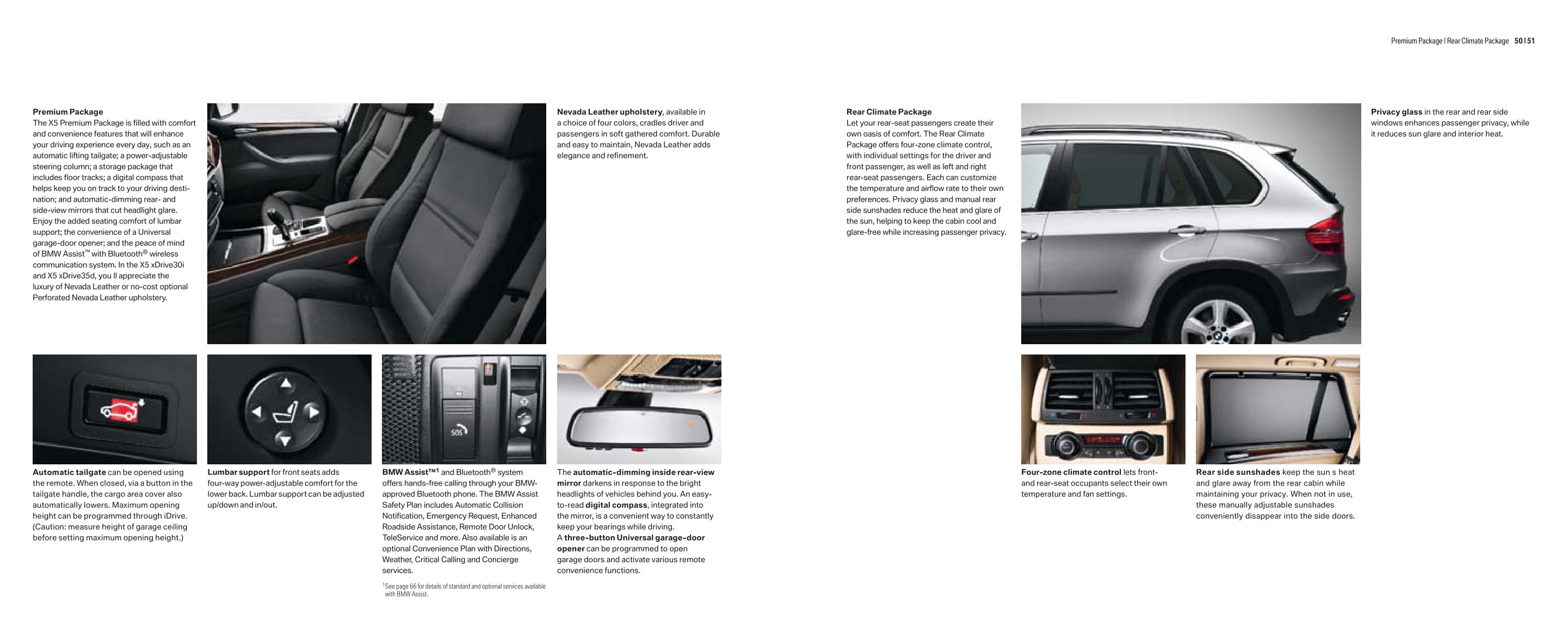 2010 BMW X5 Brochure Page 33